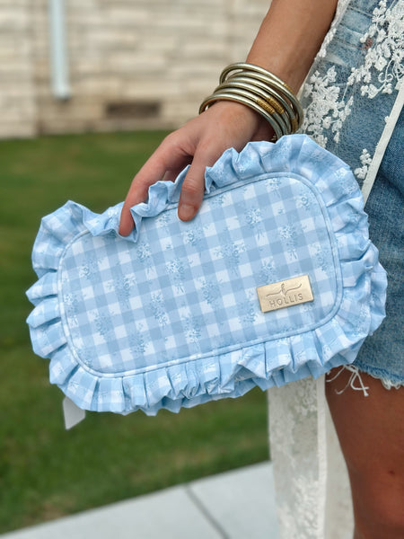 Hollis Ruffled Medium Pouch - ALL