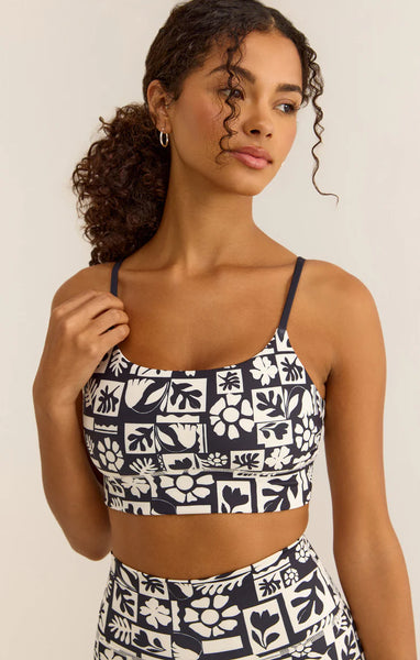 Zsupply Checker Bike Short & Bra (top and bottom sold separately)