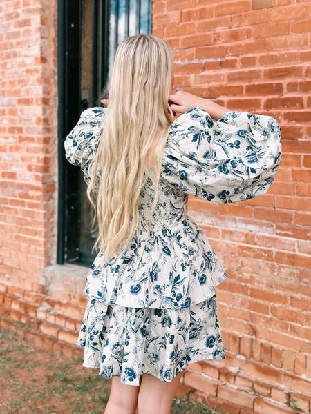 Danielle Mini Dress - Navy