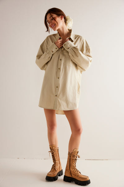 Free People Freddie Shirt- Castle Wall