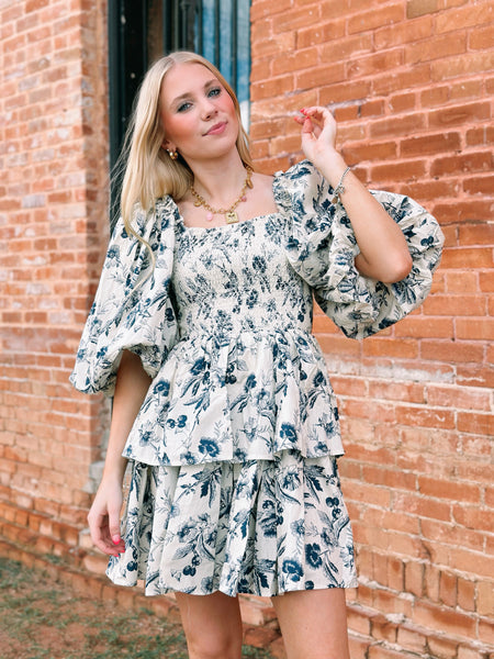 Danielle Mini Dress - Navy