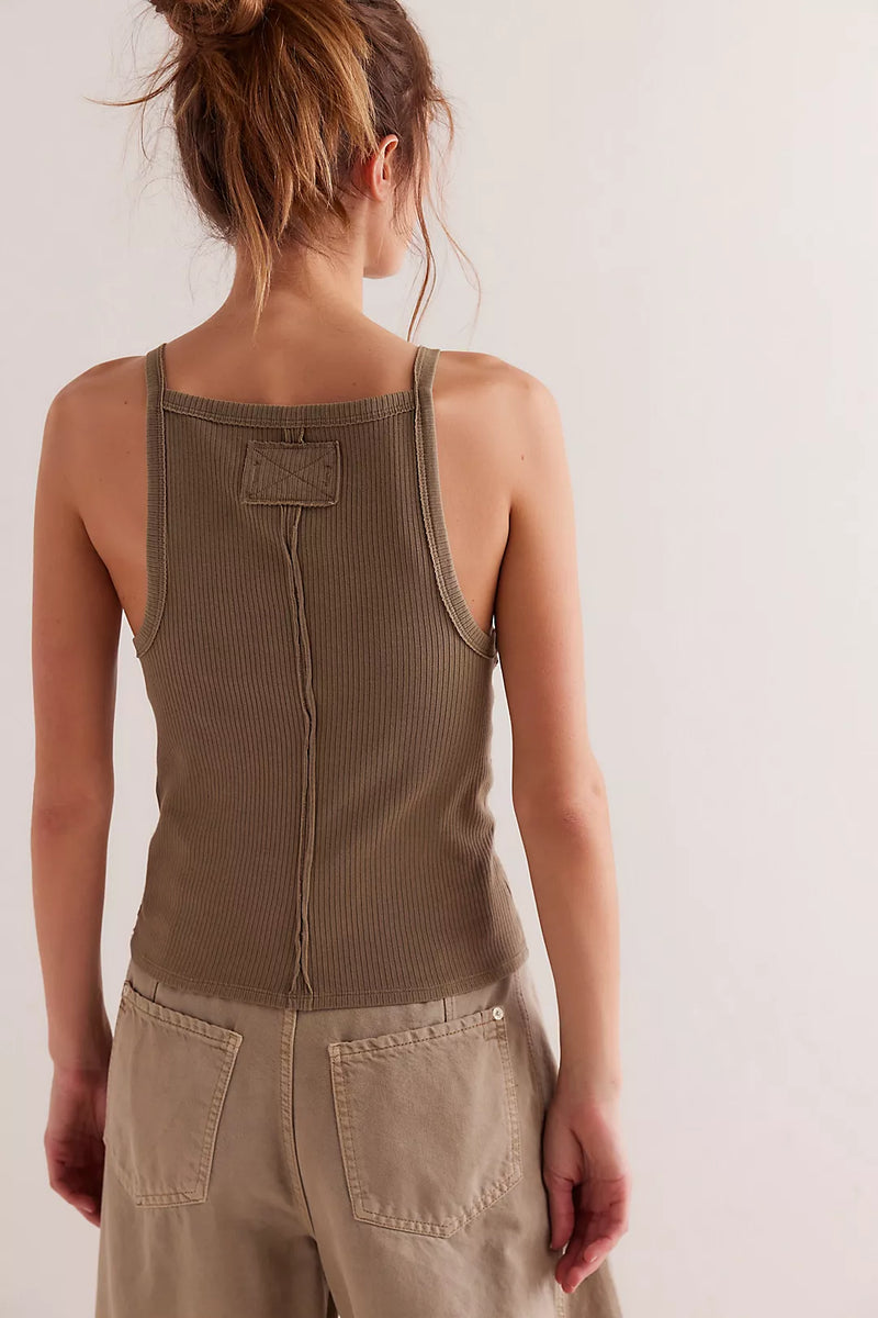 Free People Mia Tank - Caiman – Davis Country Store