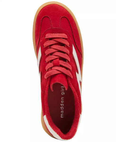 Madden Girl Mightty Sneaker - Red Multi