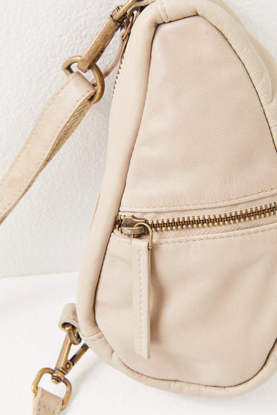 Free People Coffee Date Crossbody- Stone
