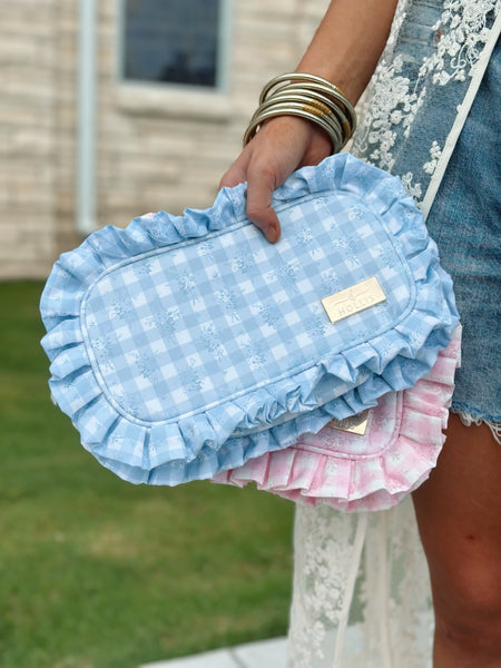 Hollis Ruffled Medium Pouch - ALL