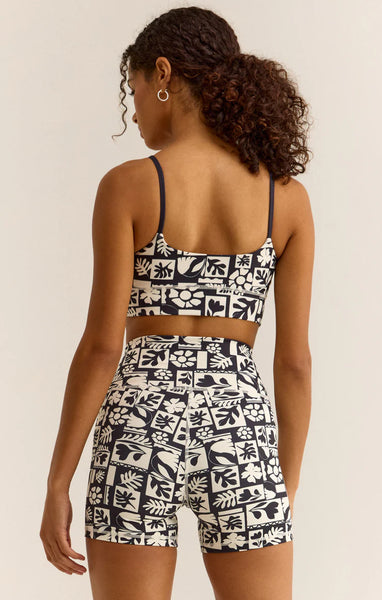 Zsupply Checker Bike Short & Bra (top and bottom sold separately)
