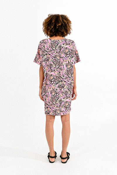 Jeanne Printed Straight Dress