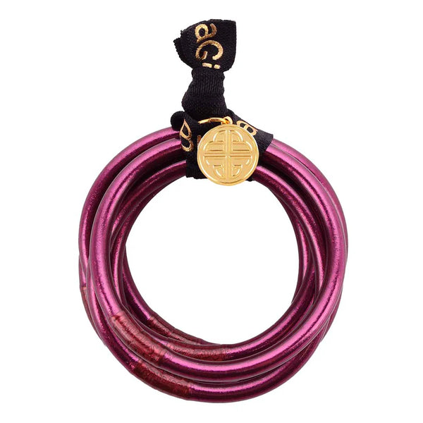 Budha Girl All Weather Bangles- Amethyst
