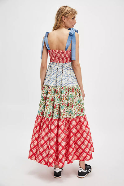 Free People Bluebell Maxi - Cherry Combo