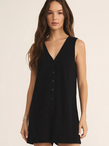ZSupply Solace Textured Romper - Black