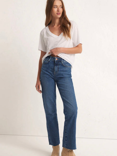 ZSupply Girlfriend V-Neck Tee - All