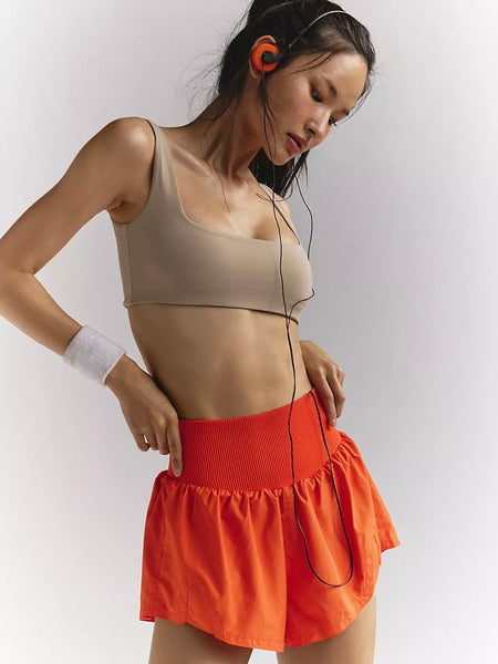 Free People Carpe Diem Shorts - Scarlet