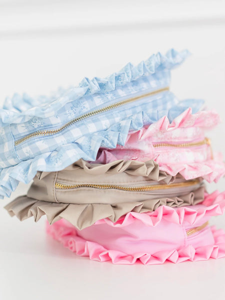 Hollis Ruffled Medium Pouch - ALL