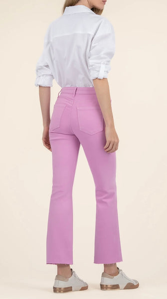 Kelsey High Rise Fab Ab Ankle - Lavender