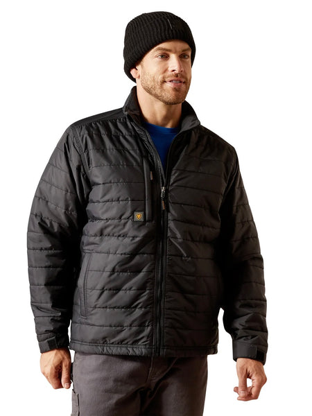 Ariat Men’s Rebar Cordura Ripstop Lightweight Insulated Jacked - Black