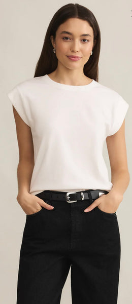 ZSupply Camino Slub Top - White