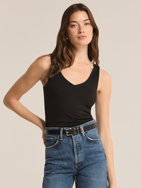 ZSupply Avala V-Neck So Smooth Top - All