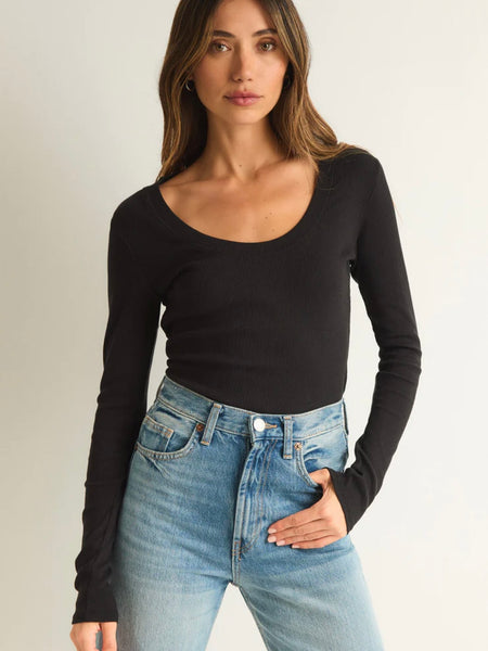 ZSupply Sirena Rib Long Sleeve Tee
