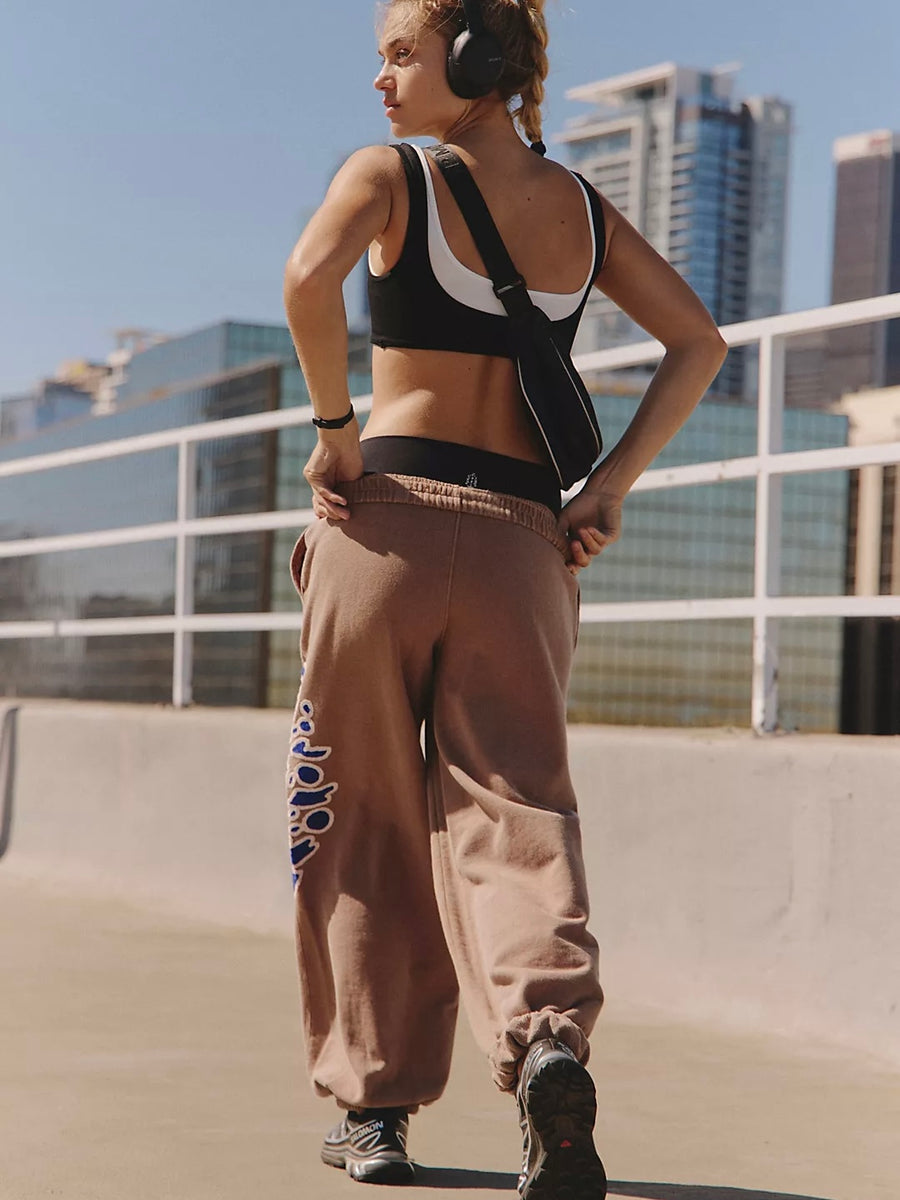 Free People All Star Embroidered Pants - Twig Combo – Davis
