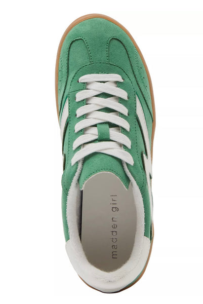 Giia Lace-Up Low-Top Sneakers- Green Multi