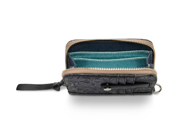Steely Zippy Wallet