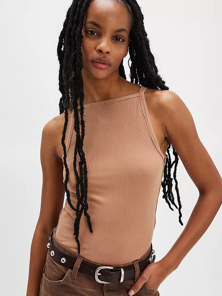 Free People Mia Tank - Macchiato