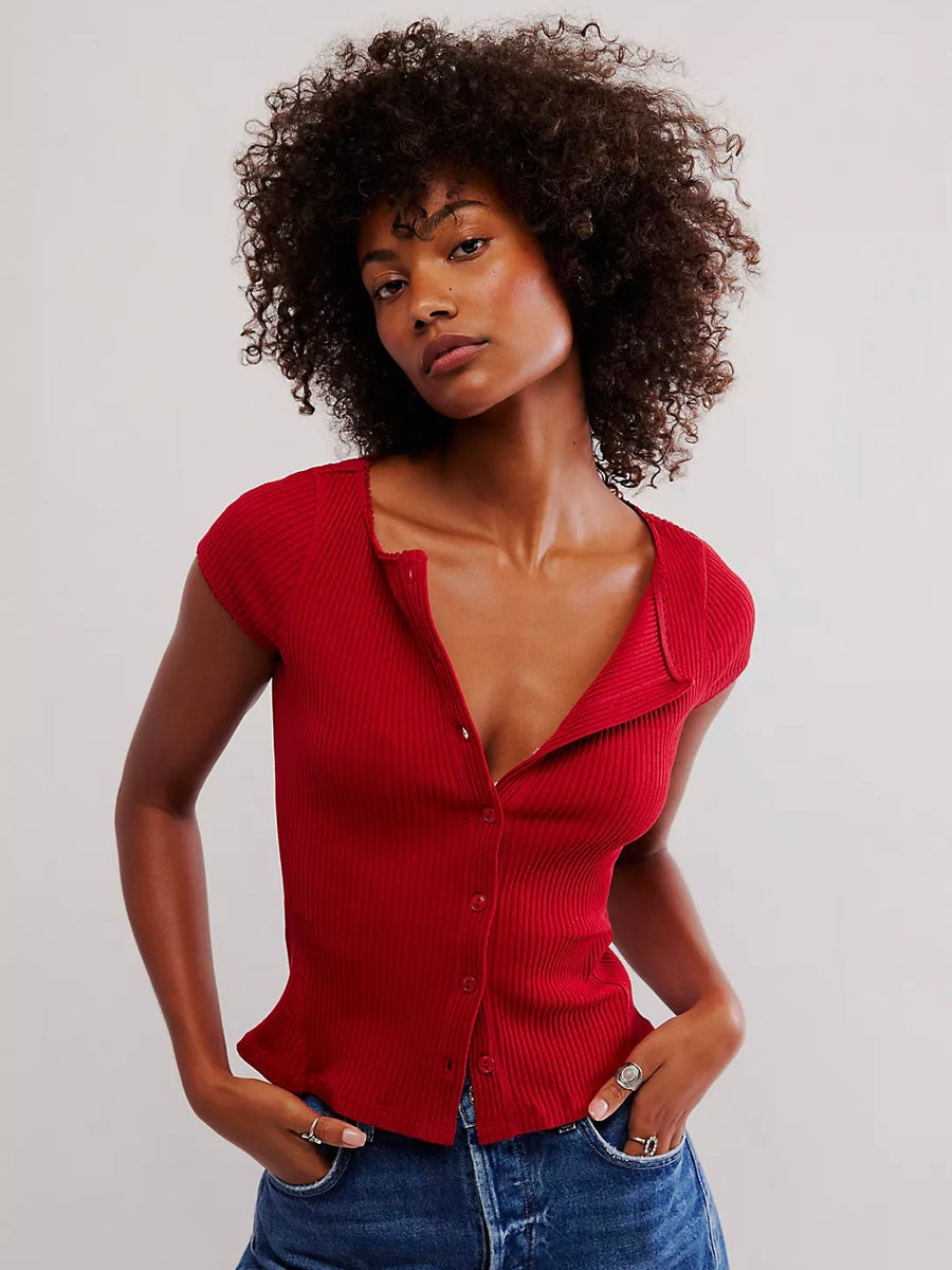 Red Most Wanted Cardi