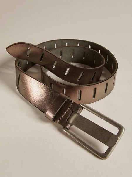 Free People Jona Belt- Metallic Silver