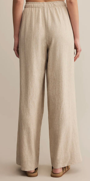 ZSupply Henri Washed Linen Pant - Flax
