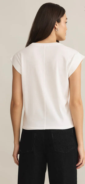 ZSupply Camino Slub Top - White