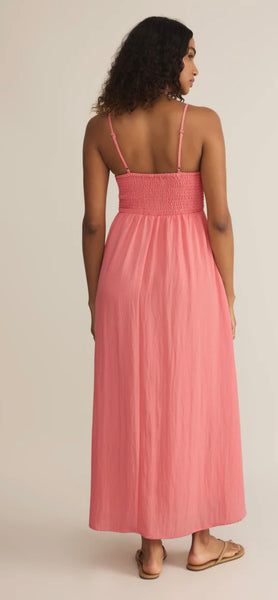 ZSupply Beachside Midi Dress - Sunset Pink