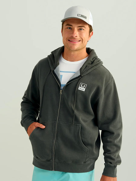 Huk’d Up Logo Full Zip Hoodie