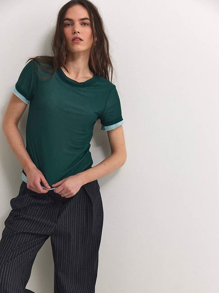 Free People We The Free Tasha Tee - Icy Lake Combo