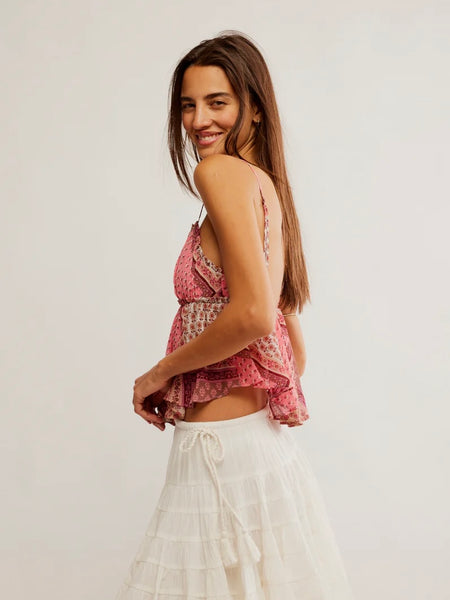 Free People Alix Printed Tank - Confetti Combo