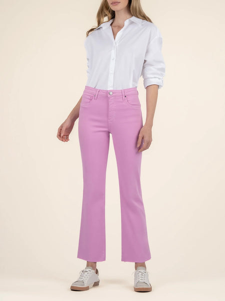 Kelsey High Rise Fab Ab Ankle - Lavender