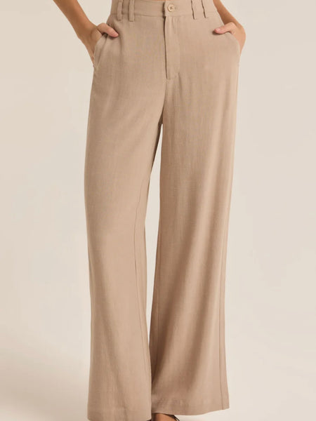 ZSupply Micah Linen Pant - Putty