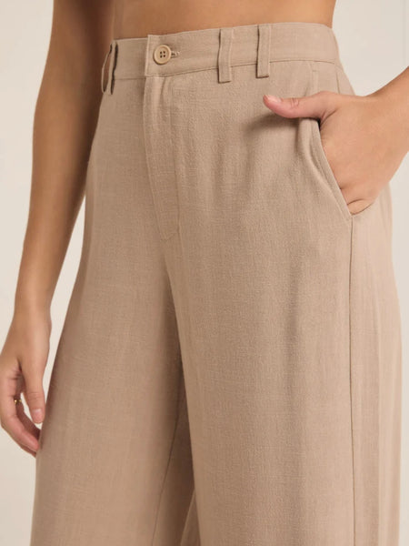 ZSupply Micah Linen Pant - Putty