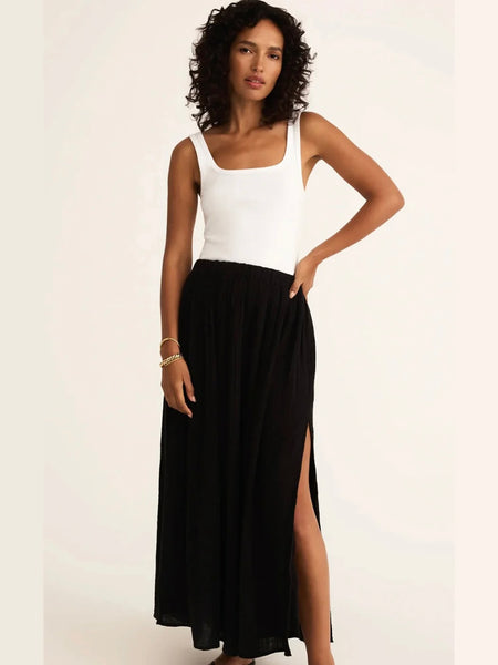 ZSupply Reina Airy Skirt - Black