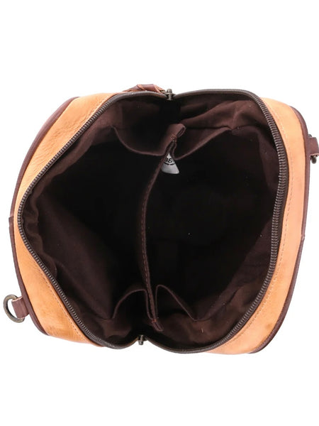 Capture Crossbody - Tan Teak Rustic