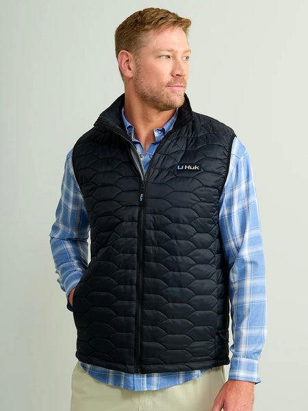 Huk Scale Primaloft Vest - Black