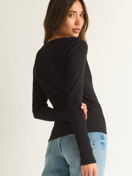 ZSupply Sirena Rib Long Sleeve Tee