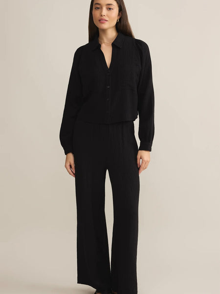 ZSupply Cassidy Full Length Pant - Black