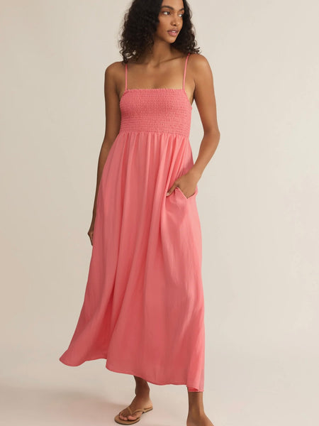 ZSupply Beachside Midi Dress - Sunset Pink