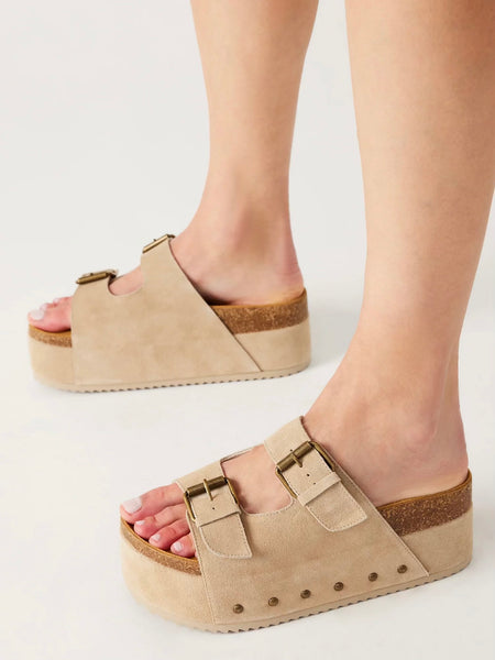 Kali Taupe Suede
