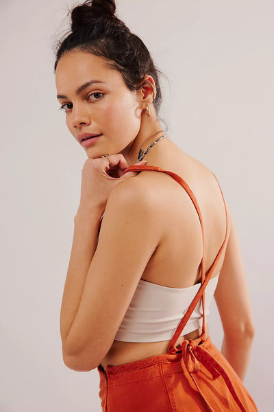 Free People Tough Love Shortalls- Cinnamon Stick