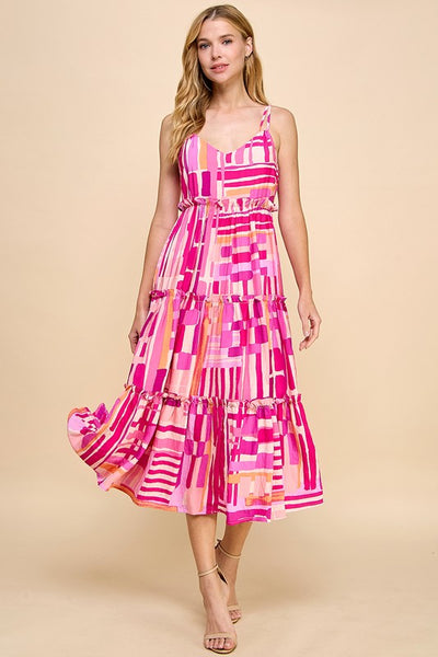 Pinky Promise Midi Dress