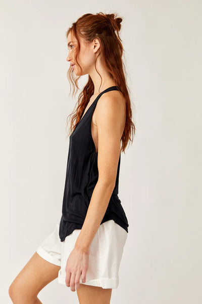 Free People Night We Met Tank - Black