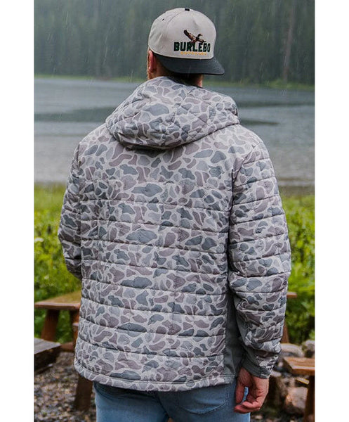Men’s Burlebo Puffer Jacket - Classic Deer Camo