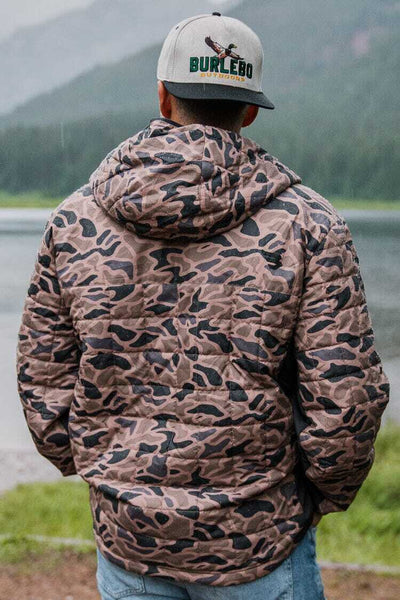 Men’s Burlebo Puffer Jacket - Gauge Camo