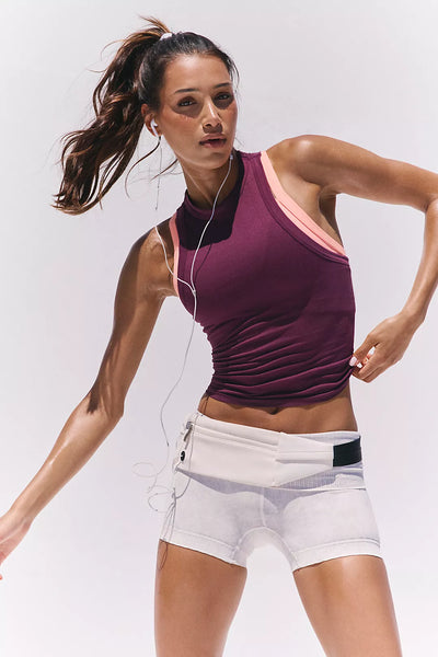 Free People Dynamite Tank - Black Cherry